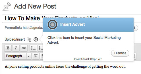 Make products go viral with Social Marketing plugin.
