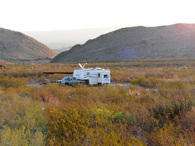 Working Remotely From Black Gap Texas RV Boondocking