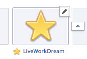 Facebook Timeline Page App Tab Edit Icon