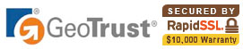 Secured with RapidSSL by GeoTrust